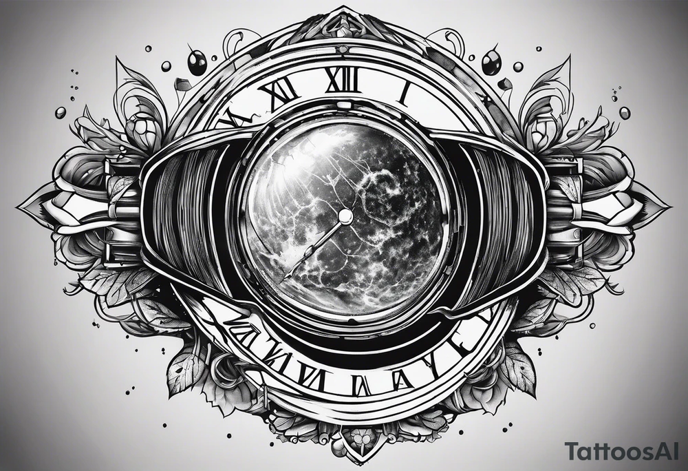 science themed tattoo tattoo idea