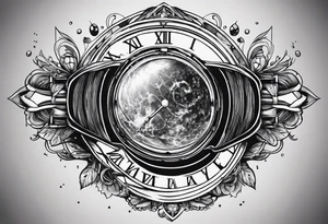 science themed tattoo tattoo idea