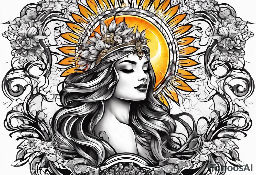Sunshine tattoo idea