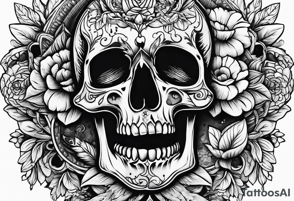 Memento mori tattoo idea
