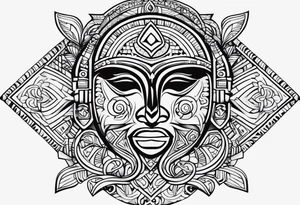 Puerto Rico, taino tattoo idea