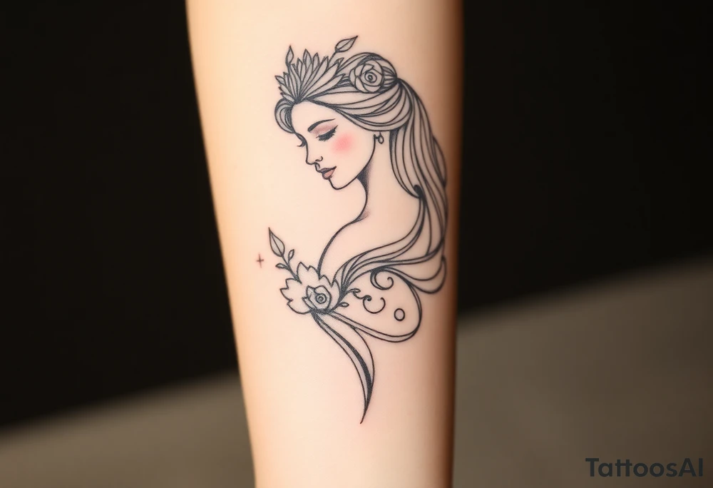 Written the empress tattoo idea