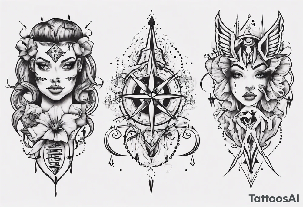 Matching tattoos for couples tattoo idea