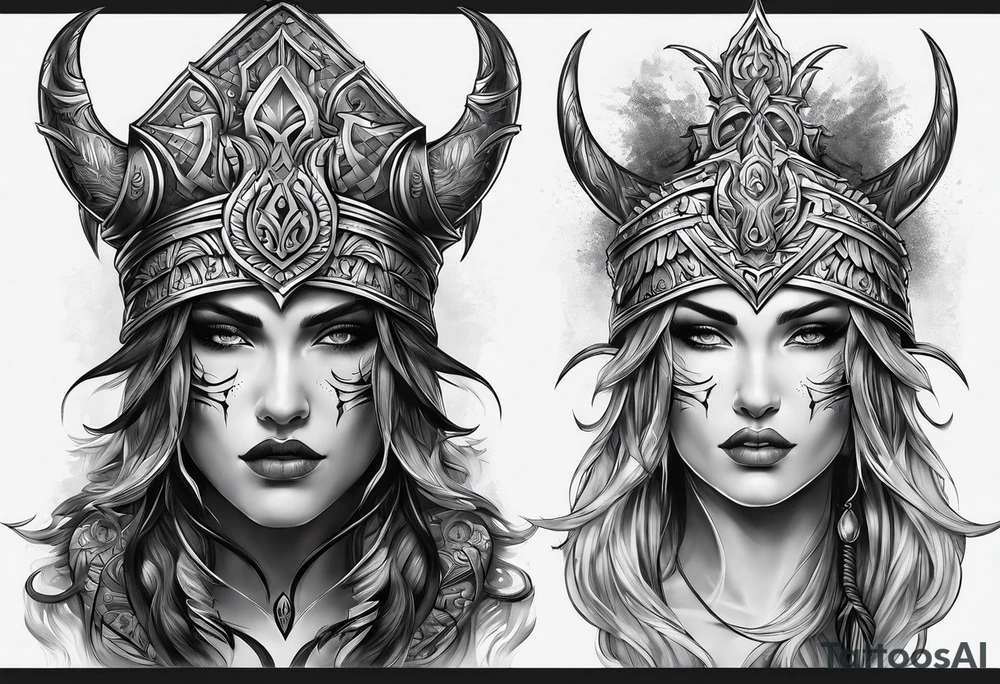 Valhalla  mist fog tattoo idea