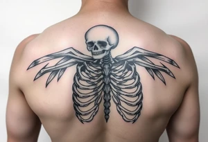 Purepecha warrior skeleton tattoo idea