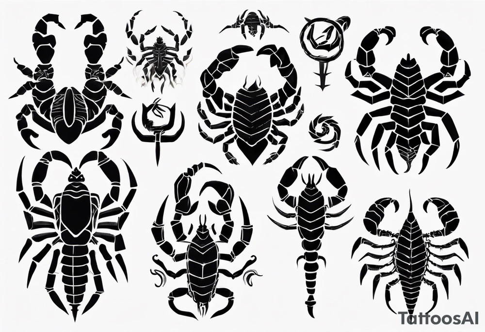 Scorpion tattoo idea