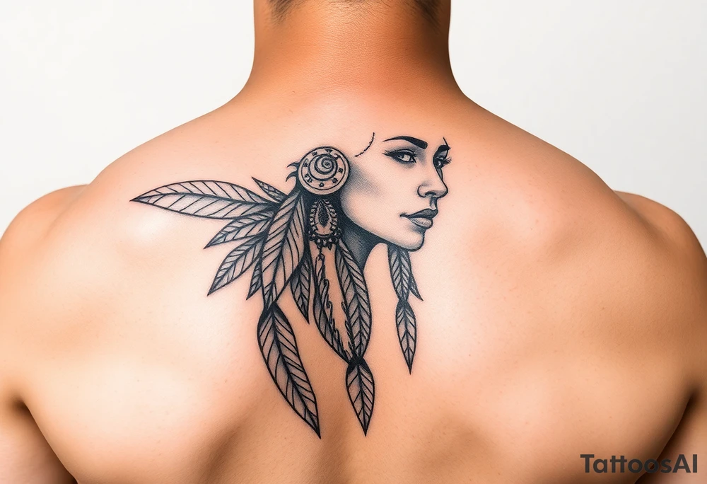 anishinaabe woman tattoo idea
