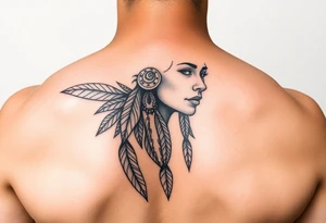 anishinaabe woman tattoo idea