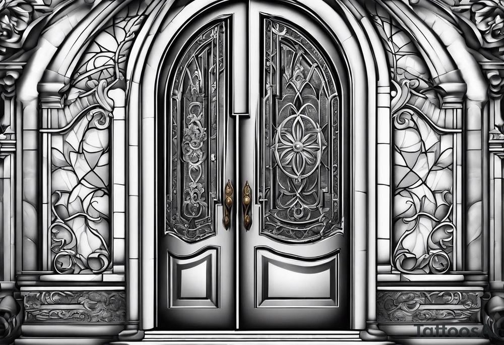 Wizardry, Doors, Weapons, Fantasy tattoo idea