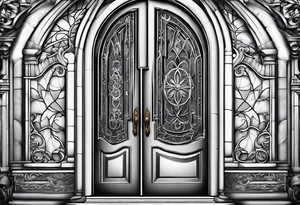 Wizardry, Doors, Weapons, Fantasy tattoo idea
