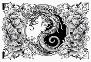 Yin yang Scorpio leo scorpio tattoo idea | TattoosAI