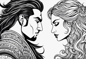 Scorpio Leo couple tattoo idea