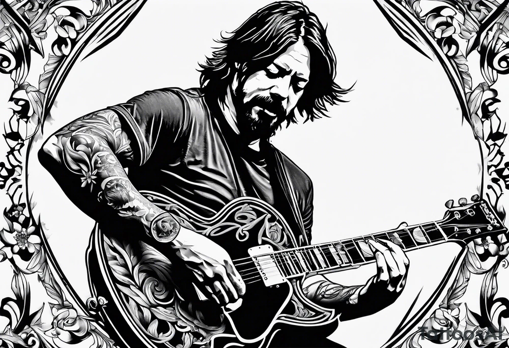 Foo fighters tattoo idea