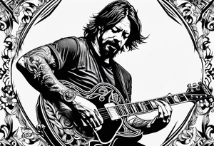 Foo fighters tattoo idea