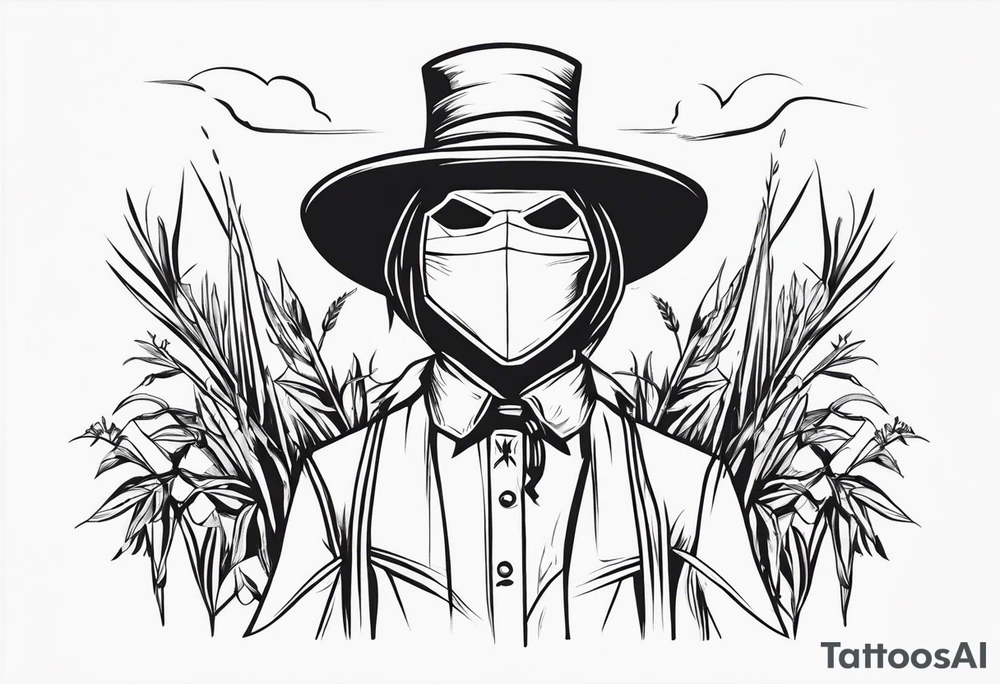Scarecrow IN CROP tattoo idea