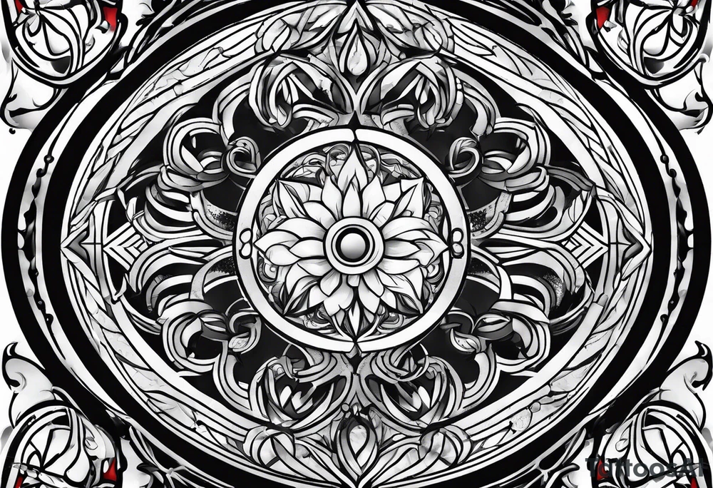 Night symbol tattoo idea