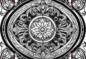 Night symbol tattoo idea