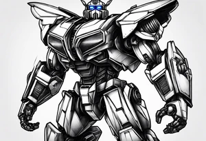 Bumblebee transformer tattoo idea
