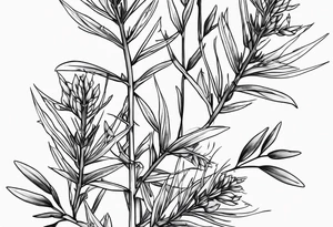 Fireweed tattoo idea