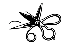 Scissors tattoo idea