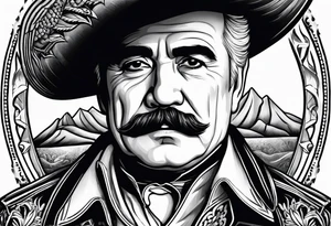 vicente fernandez tattoo idea