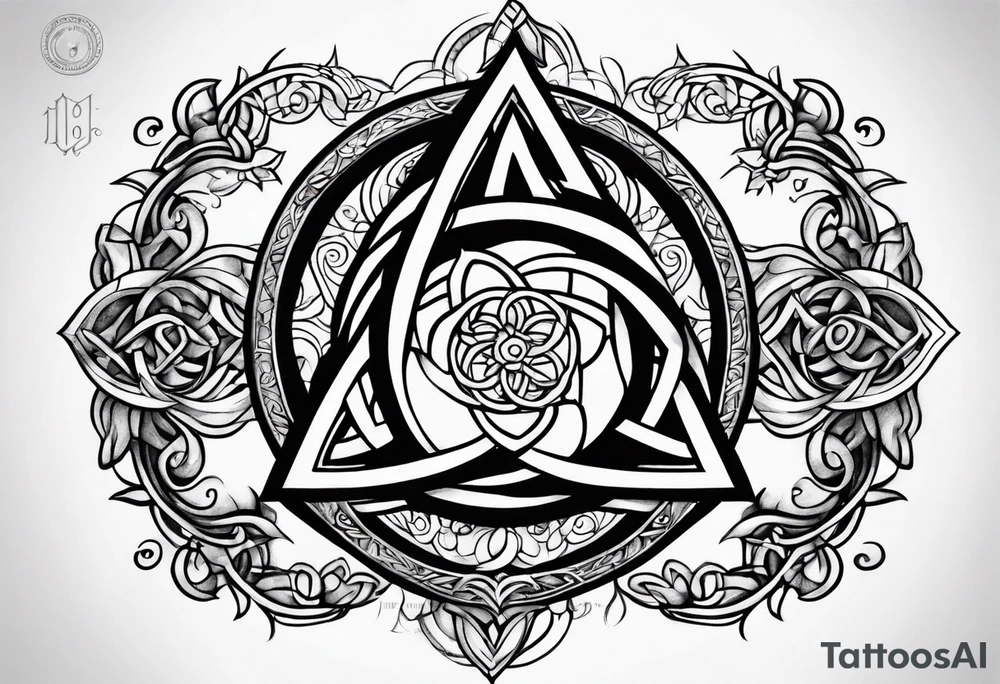 triquetra tattoo idea