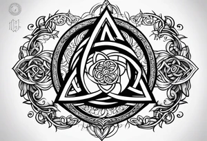 triquetra tattoo idea