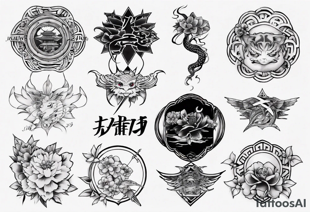 Daughters name tattoo idea
