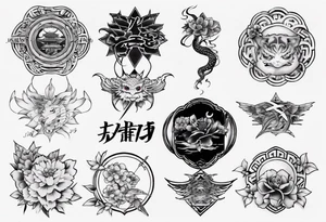 Daughters name tattoo idea