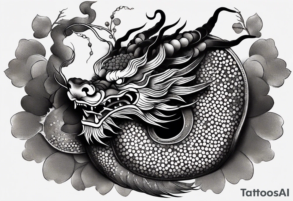 Traditional Chinese Dragon tattoo idea