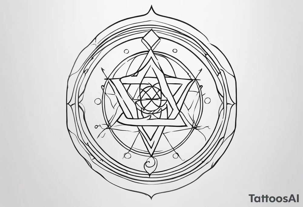 Sigil tattoo idea