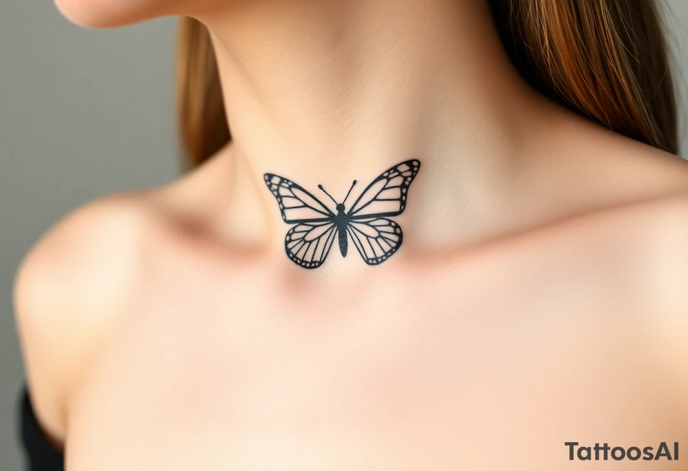 EllaRay butterfly tattoo idea