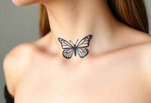 EllaRay butterfly tattoo idea