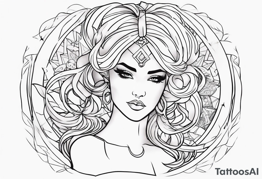 Yvette tattoo idea