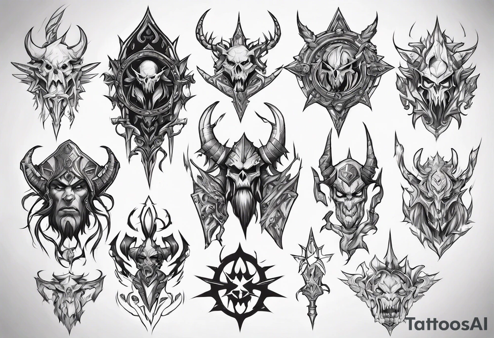 World of warcraft tattoo idea
