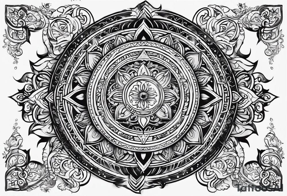 Sanskrit symbol for breathe tattoo idea