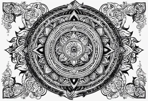 Sanskrit symbol for breathe tattoo idea