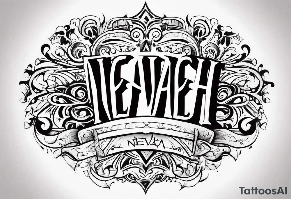 Nevaeh tattoo idea
