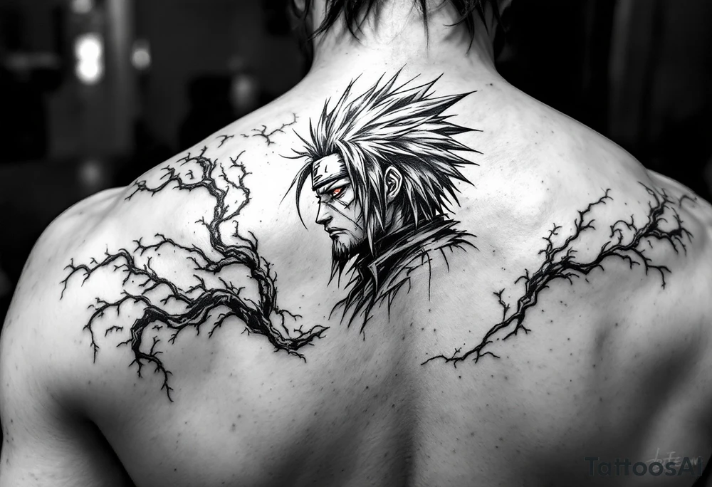 Itachi anime tattoo idea