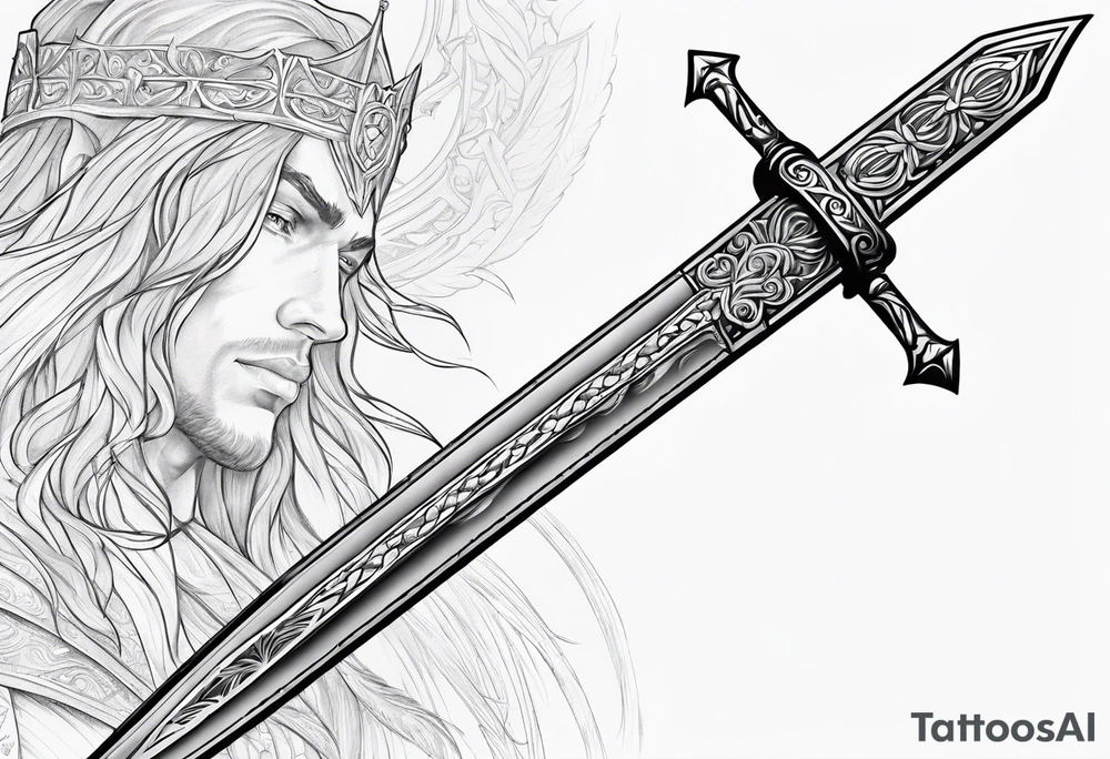 Anduril tattoo idea