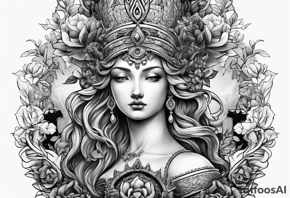 Römische Statue tattoo idea