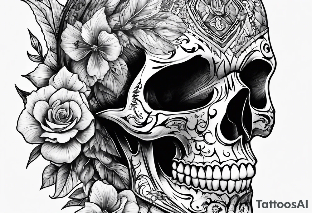 death tattoo idea