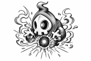 Duskull charging energy for supermove tattoo idea