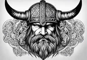Viking, pfern tattoo idea