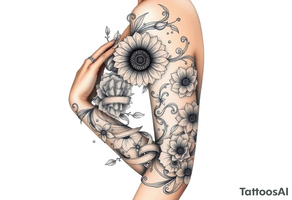 Survival through pain tattoo idea