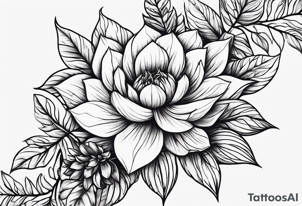 Plant tattoos tattoo idea
