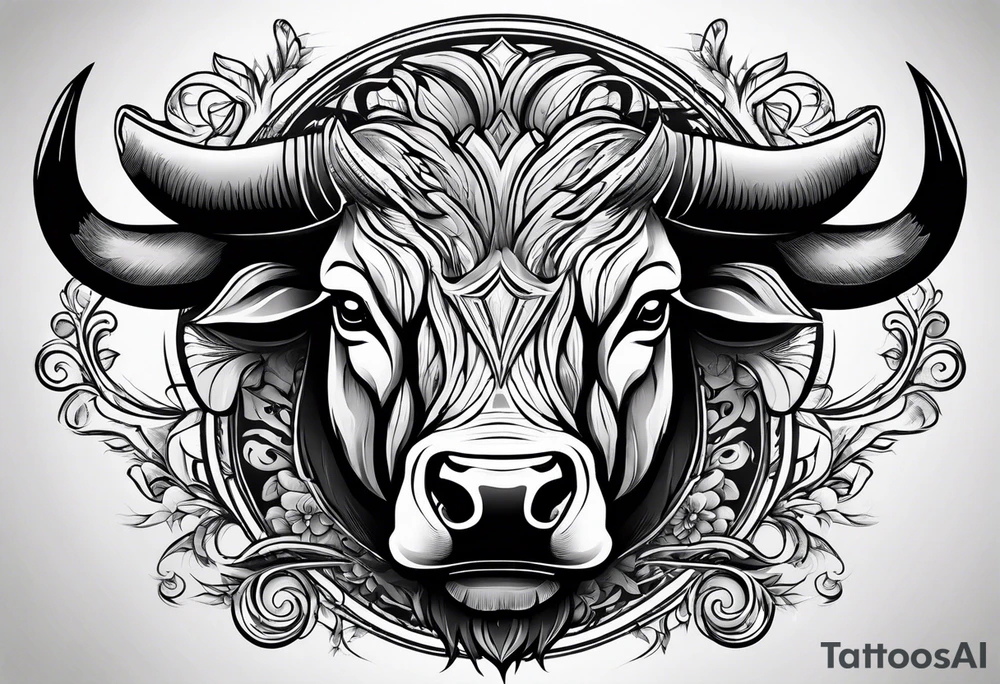 bull tattoo idea