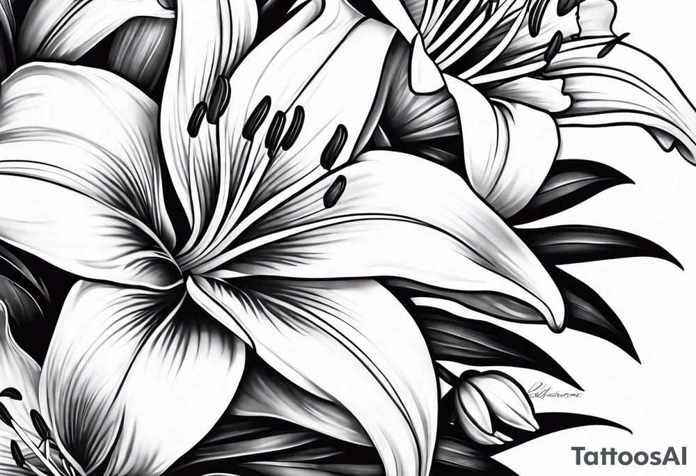 Lilly tattoo idea