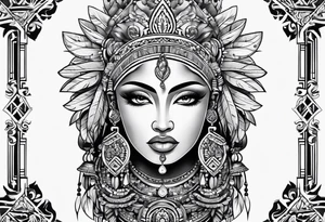 Tiano tribal tattoo tattoo idea