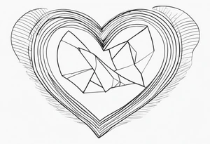 heart couple 21.06.23 tattoo idea